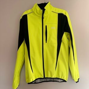 ARSUXEO Winter Warm UP Thermal Softshell Cycling Jacket, Windproof, Waterproof